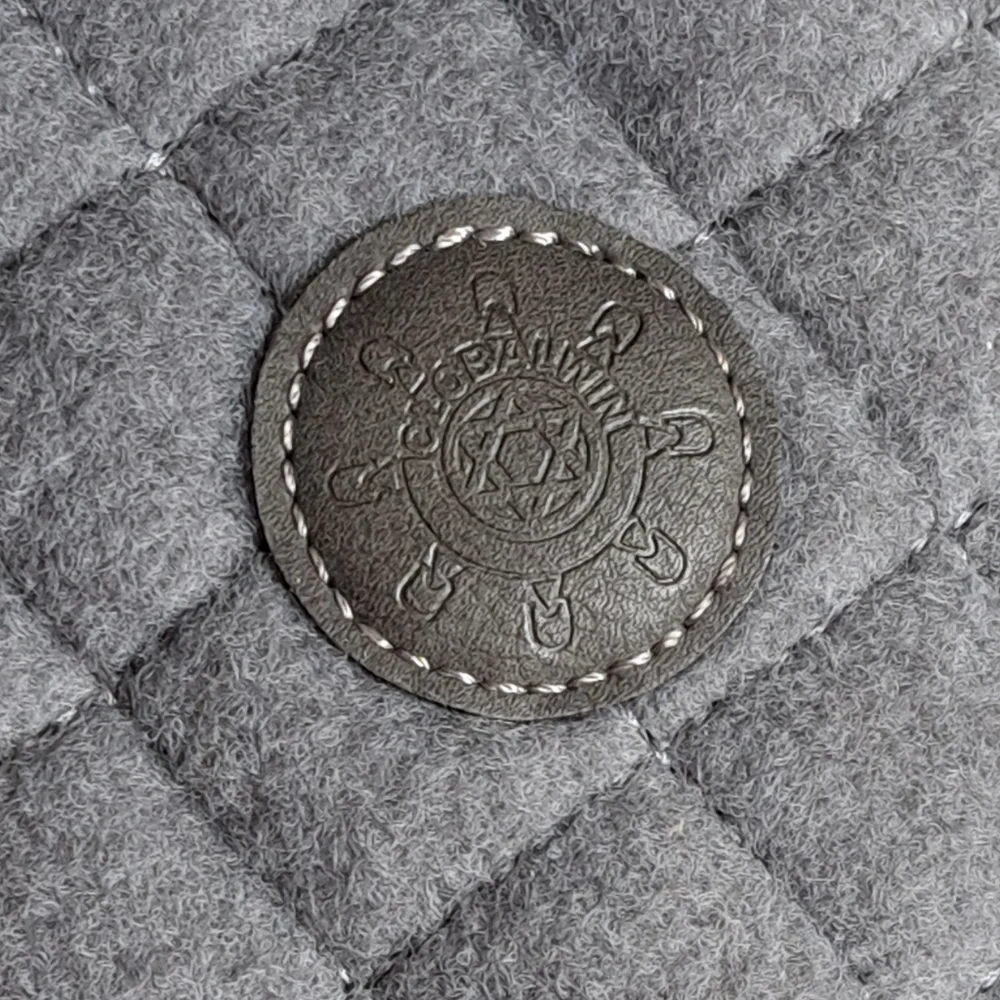 Global Win Quilted gray fur warm tall Duck Boot winter Snow boots. Size 8.5.